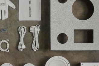 Axel Arigato and Transparent Launch Upcycled Speaker Made From Sneaker Soles