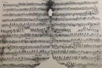 Damaged sheet music was discovered at Auschwitz. A composer got to work.