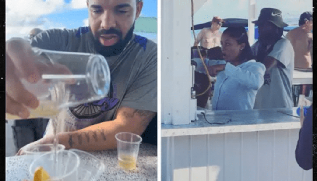 Drake Spotted Again With Turks And Caicos Bartender Flacka