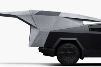 Heimplanet x Tesla's Tent Converts the Cybertruck Into a Portable Campsite