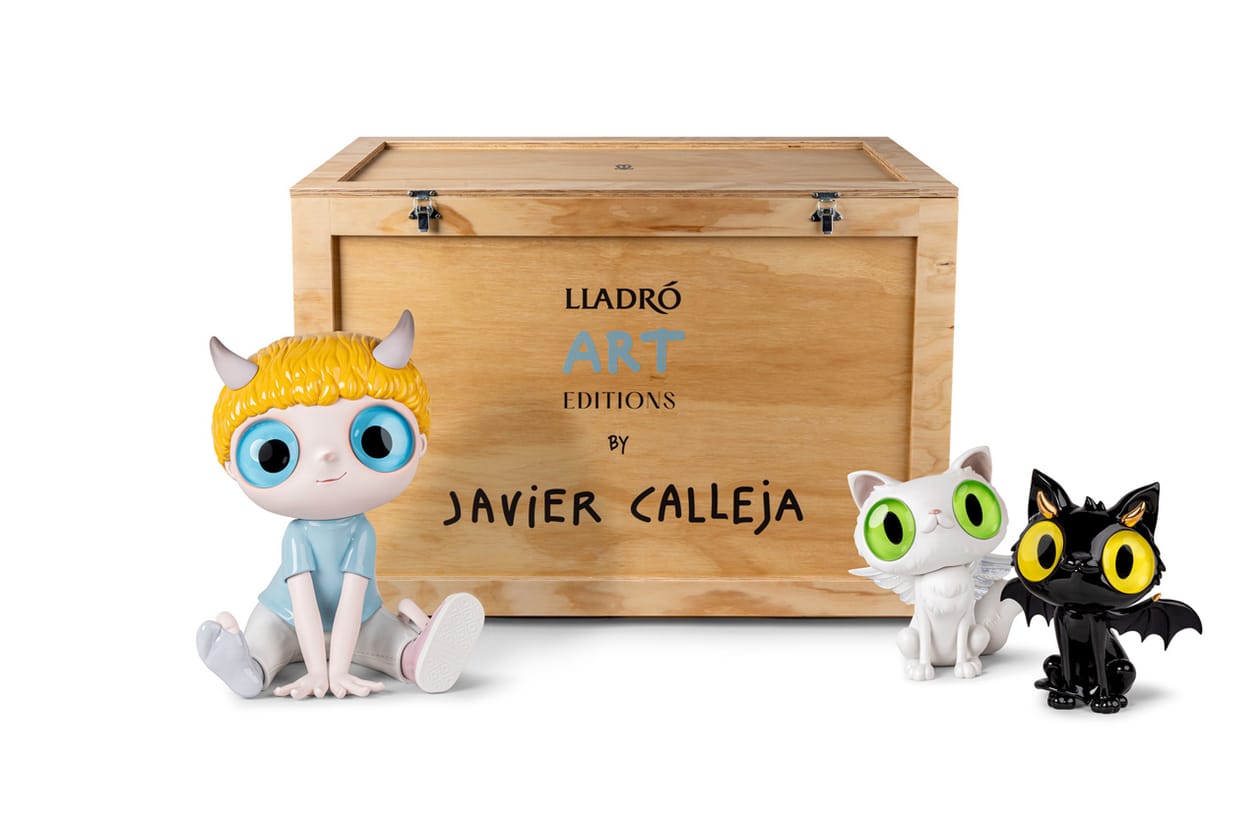 Javier Calleja Leads Lladró's 'Art Editions' Collaborative Series porcelain design miami art