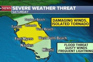 Major storm targets East Coast ahead of holiday travel rush