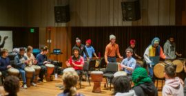 Oberlin’s Djembe Orchestra Breaks Musical Boundaries