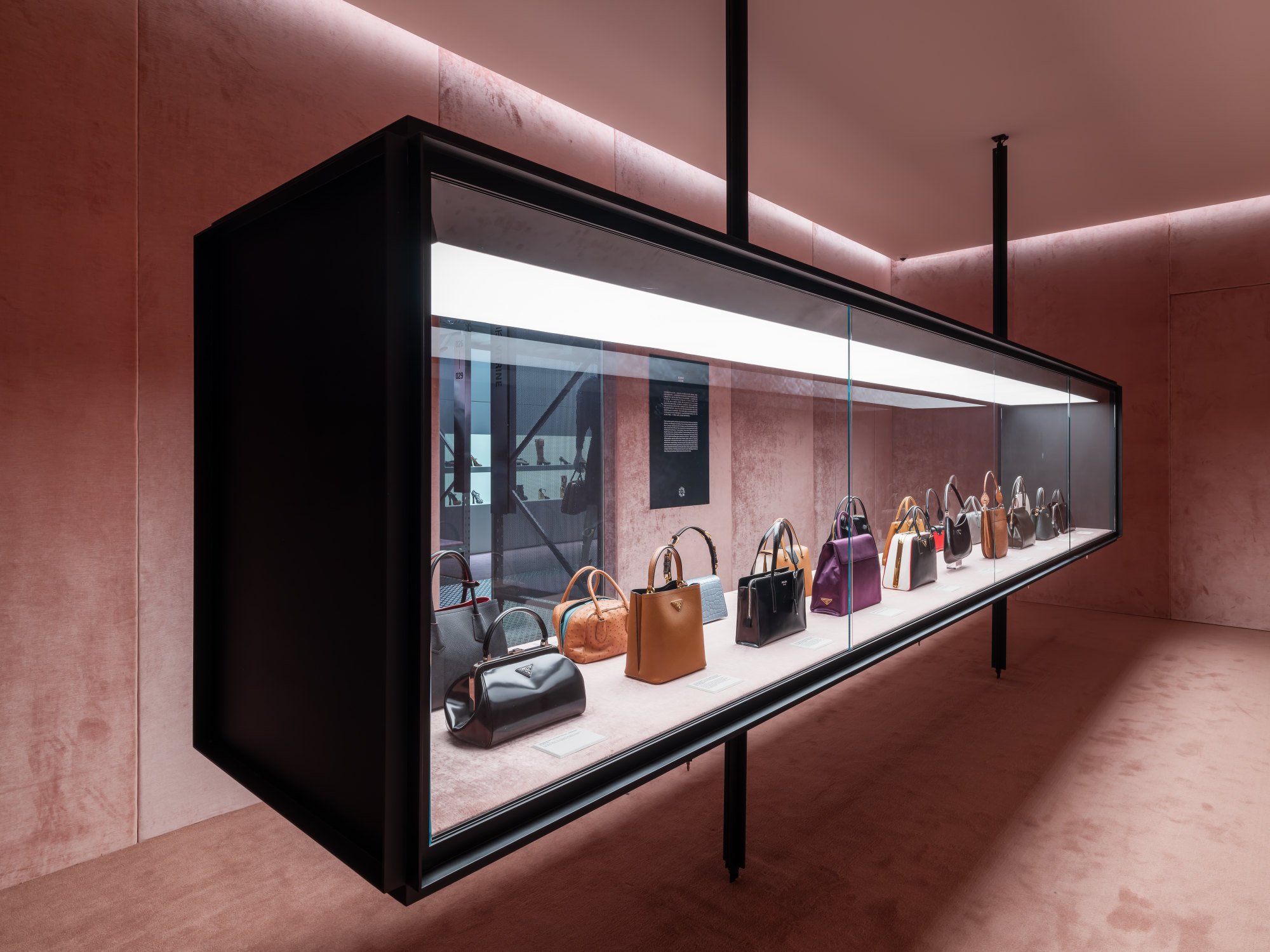 Prada’s precious handbag collections are showcased at Pradasphere II