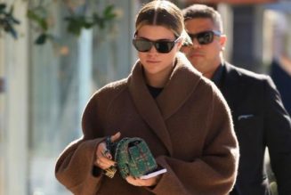 Sofia Richie Just Wore Winter's #1 Coat Trend In the Most Low-Key Way