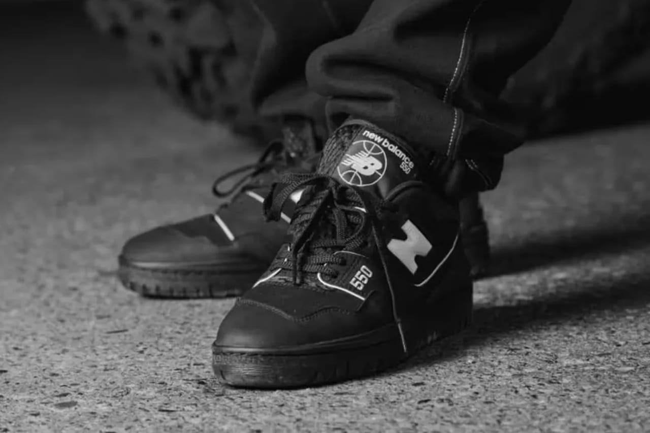 First Look at the atmos x New Balance 550 "Black/White"