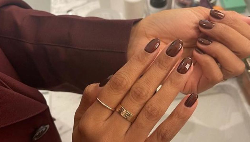 This Is, Hands Down, the Chicest Way to Do Festive Nails This Winter