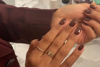 This Is, Hands Down, the Chicest Way to Do Festive Nails This Winter