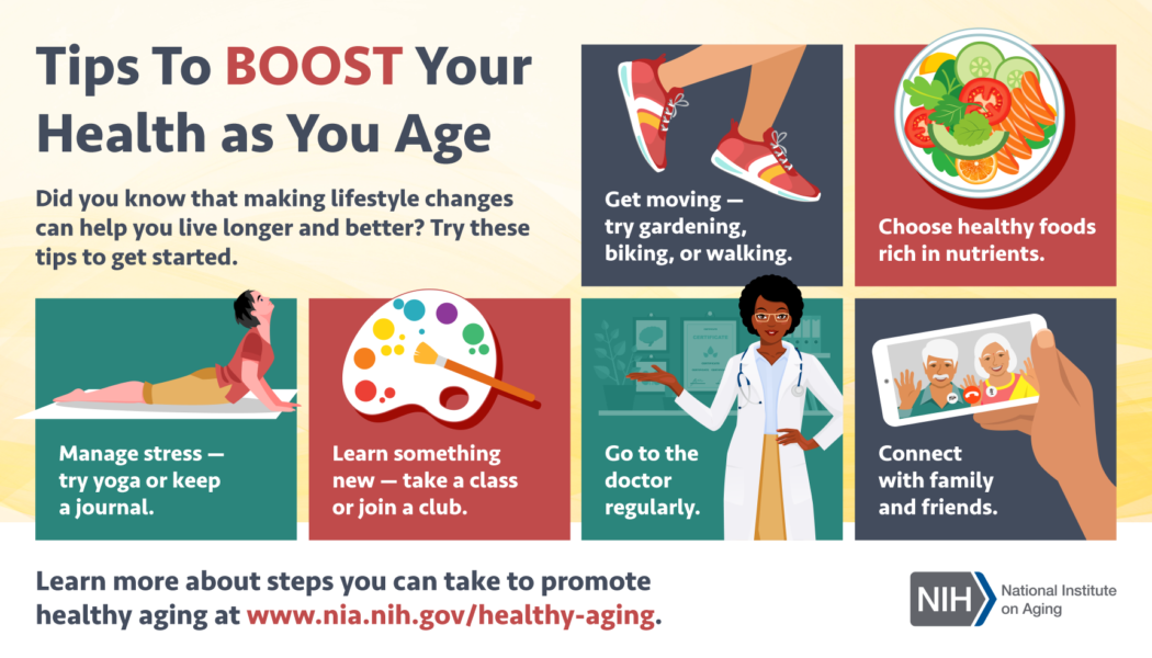 Tips To Boost Your Health as You Age