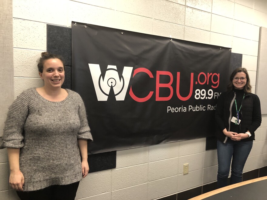 Hult Center for Healthy Living health education specialists Jessica Johnson, left, and Cheyanne Harper say they're seeing more requests from various schools about e-cigarette interventions as an alternative to suspensions for tobacco use. 