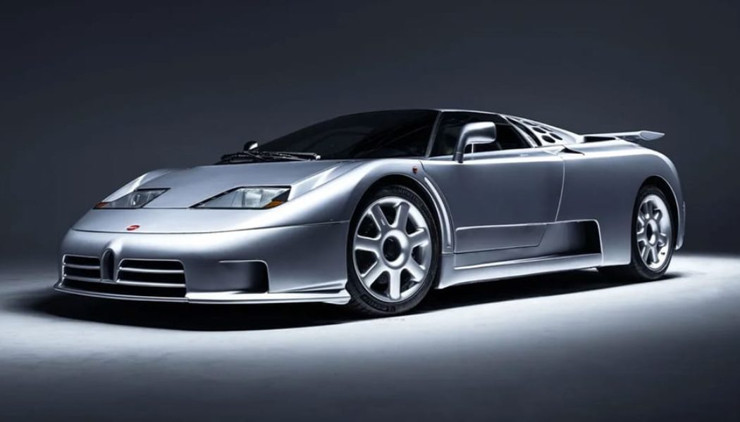 Ultra-Rare 1993 Bugatti EB110 Super Sport Prototype to Join RM Sotheby's Auction
