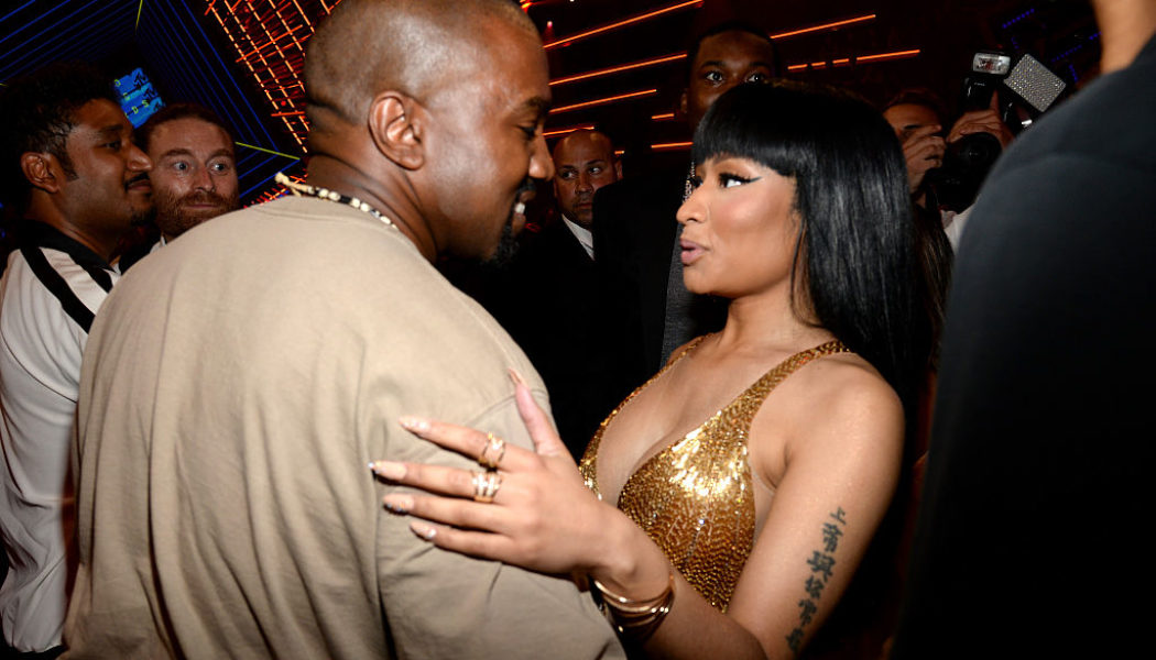 Ye aka Kanye West Is Upset Nicki Minaj Won't Clear An Old Verse