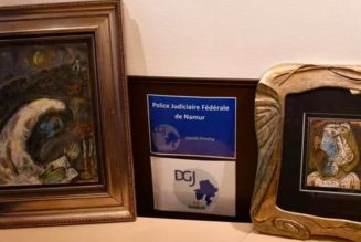 Belgian Police Recover a Picasso and Chagall Painting Stolen 14 Years Ago