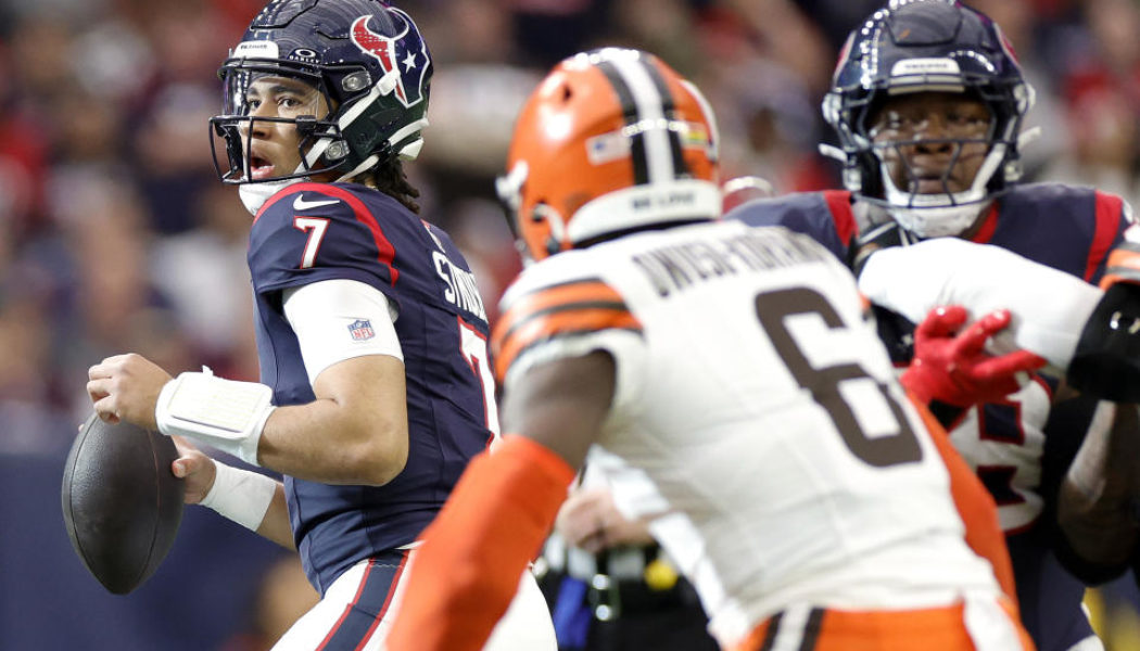 C.J. Stroud makes more history as Texans roll to wild-card playoff win over Browns behind their star rookie QB