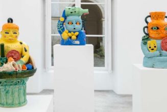 Eric Croes' Totemic Characters Take Over Almine Rech