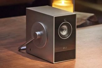 LG's CineBeam Qube a 4K Projector That Weighs Just Three Pounds