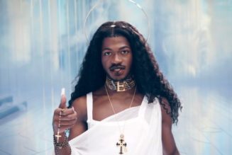 Lil Nas X beats Satan in basketball and survives a biblical flood in his new music video