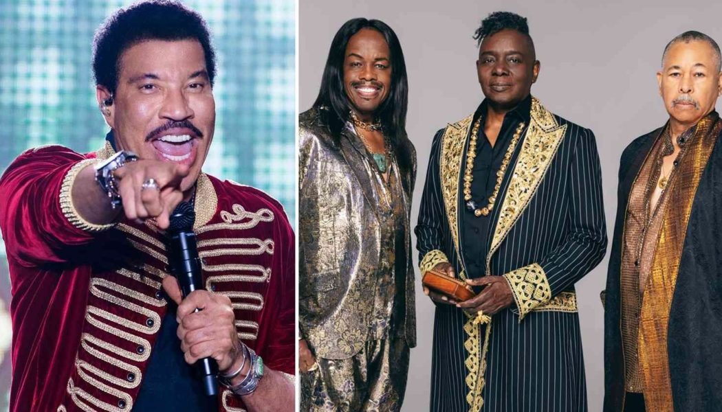 Lionel Richie announces 2024 tour dates with Earth Wind & Fire