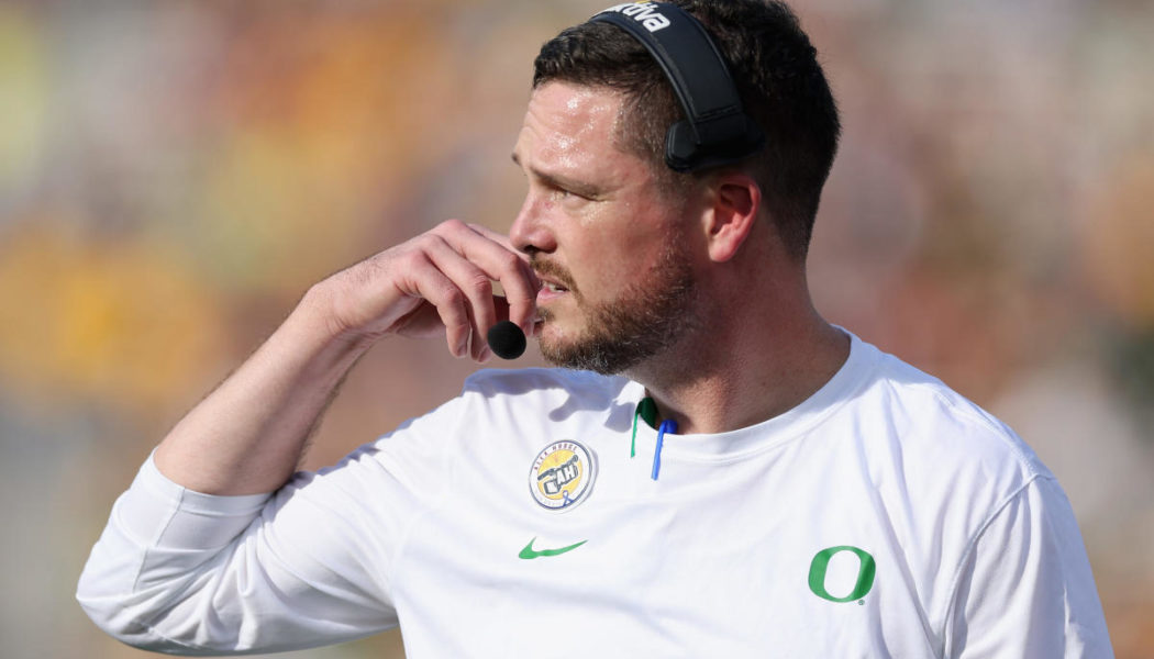 Local Oregon CBS News reporting that Dan Lanning is in Tuscaloosa amidst Alabama’s head coaching search