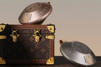 Louis Vuitton Launches the Portable Nanogram Speaker