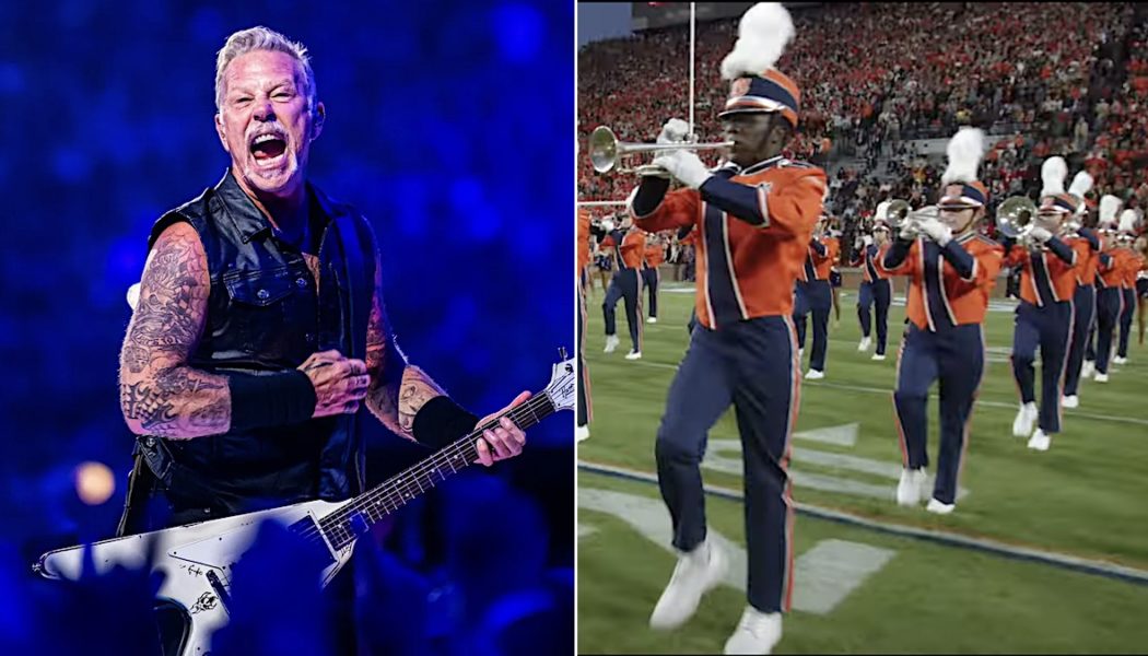 Metallica announce winners of marching band competition