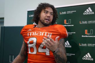 Miami tight end returning for unprecedented 9th season of college football
