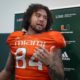 Miami tight end returning for unprecedented 9th season of college football