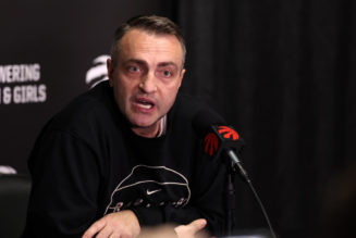 Raptors head coach Darko Rajaković blasts officials in table-pounding tirade after 1-point loss to Lakers
