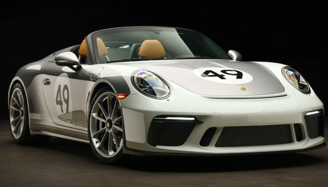 Rare 71-Mile 2019 Porsche 911 Speedster Surfaces at Auction