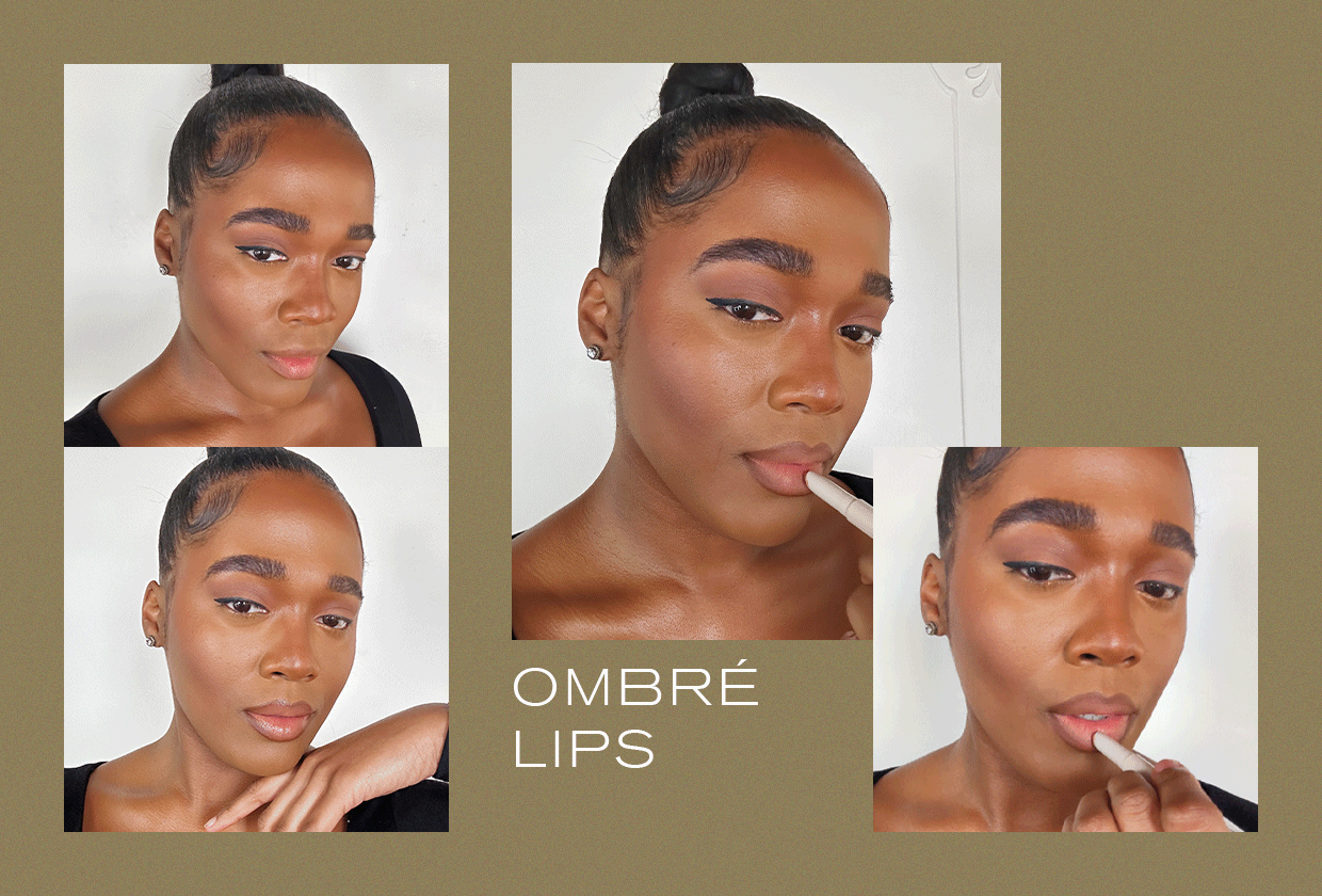 Beauty Editor Wears Ombre Lip Trend