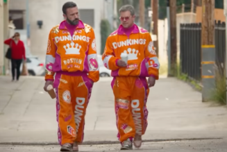 Dunkin' Tracksuit From Bennifer Super Bowl Commercial Sells Out