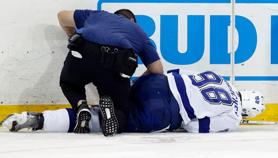 NHL player stretchered off the ice in 'traumatic' scene during first game back from injury: 'Tough to watch'