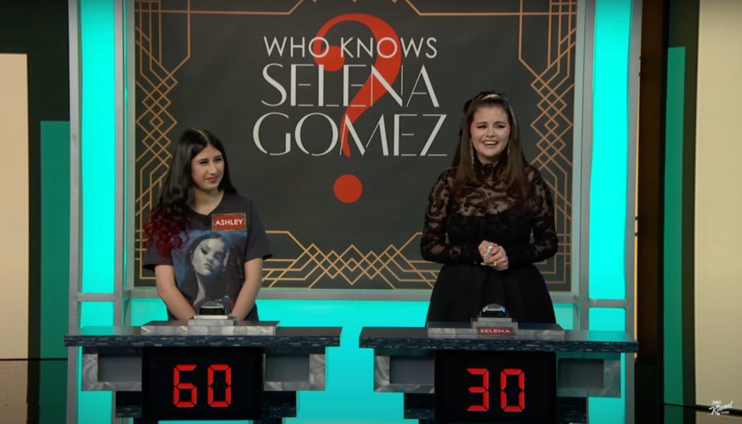 Selena Gomez competes against super fan in game of "Who Knows Selena Gomez?"