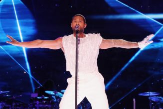 Usher gyrates, roller skates his way through Halftime Show with help of Lil Jon, Ludacris