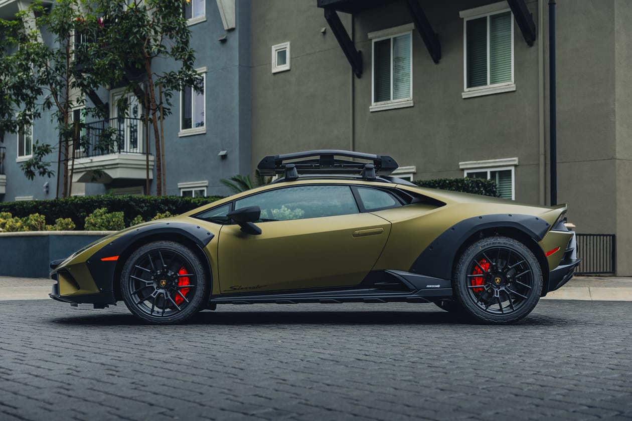 Lamborghini Huracan Sterrato Test Drive Review off-road supercar lambo porsche dakar 911