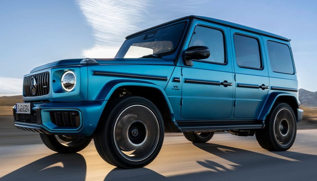 All-New Mercedes-AMG G 63 Surfaces with Electrified Drivetrain