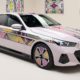 BMW Unveils It's 12th Art Car: The i5 Flow NOSTOKANA