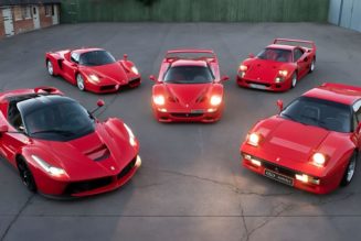 Ferrari’s "Big Five" Surfaces at Auction: Estimated To Fetch As Much as $20M USD