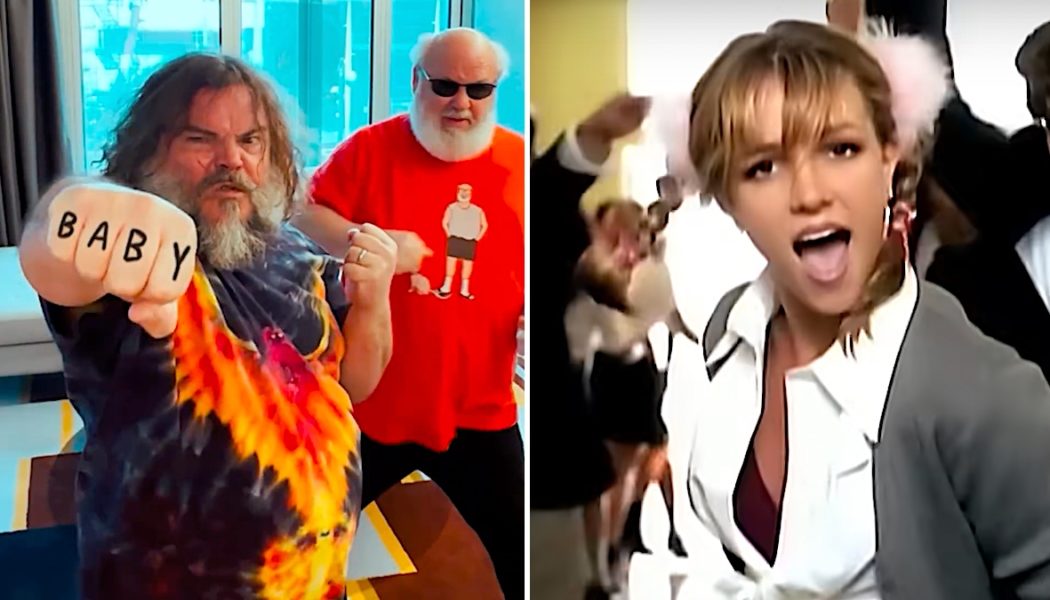 Jack Black tells Britney Spears "I love you" as Tenacious D's "Baby One More Time" cover goes viral