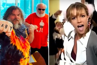 Jack Black tells Britney Spears "I love you" as Tenacious D's "Baby One More Time" cover goes viral