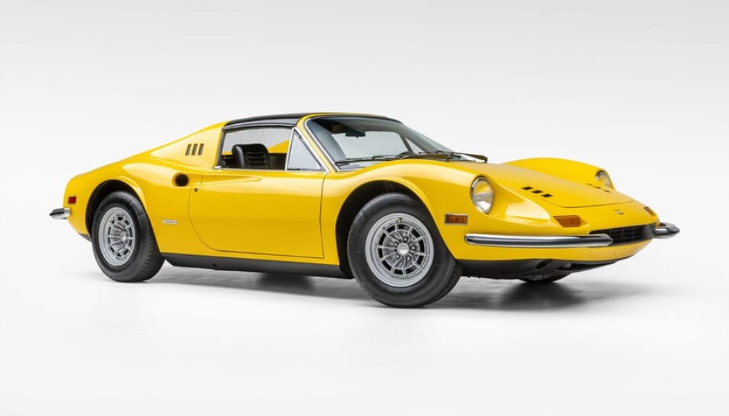 Rare 1973 Ferrari Dino 246 GTS “Chairs & Flares” Up for Auction