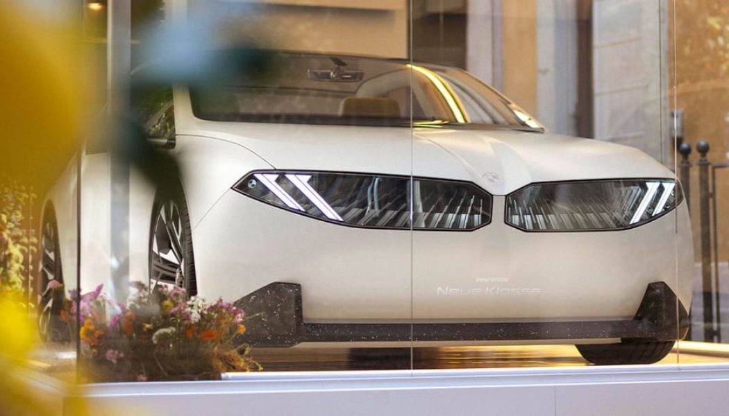 BMW Shares Closer Look at Vision Neue Klasse During Milan Design Week