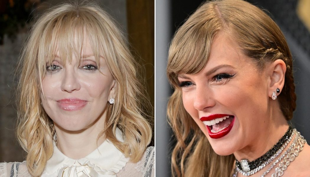 Courtney Love says Taylor Swift is "not important" or "interesting"