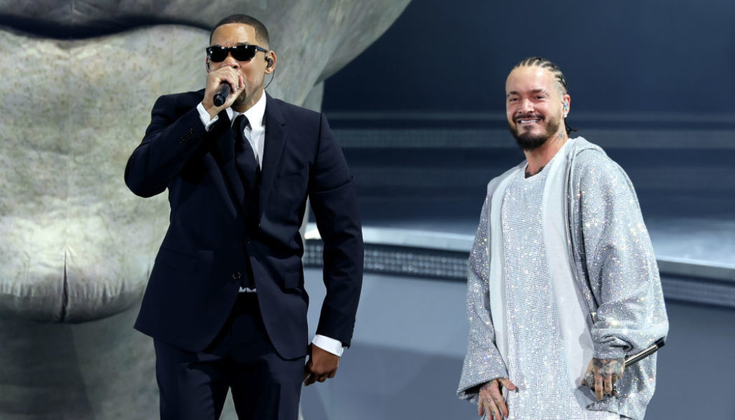 J Balvin Brings Out Will Smith During His Set At Coachella