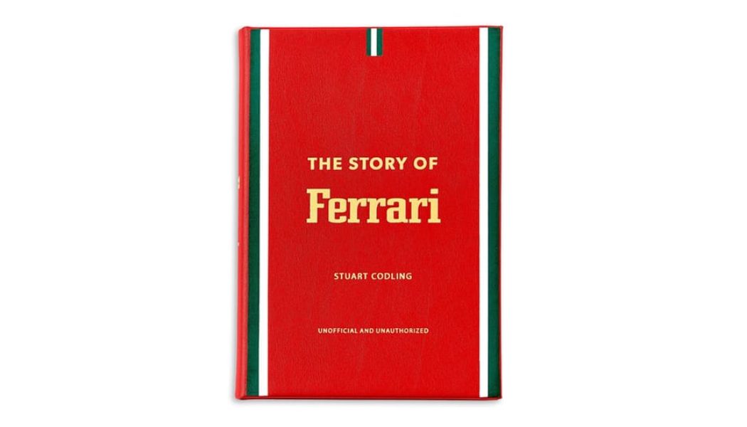 Leather-Bound Example of the “Unofficial and Unauthorized” Story of Ferrari Surfaces for Sale