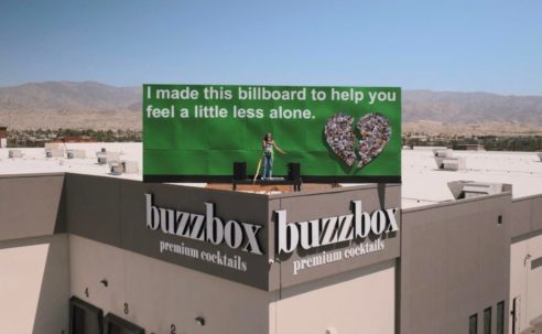 Mind Reading: Meet The Music Artist Who Performed On A Coachella Billboard To Help Fest-Goers Feel Less Alone