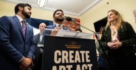 New congressional bill would create funding grants for developing artists