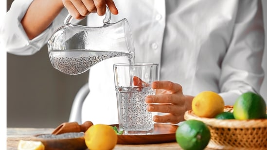 1. Start your day with omega-3 fatty acids like Chia seeds water, walnuts etc. They contain essential fatty acids that reduce inflammation and improve lipid profile.&nbsp; (Shutterstock)