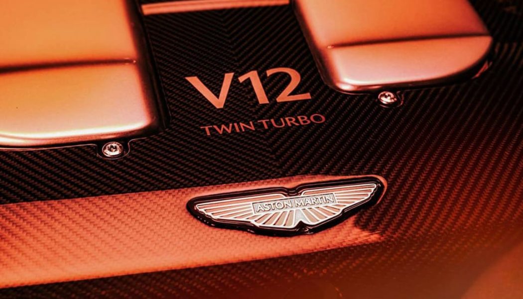 Aston Martin Teases New V12-Powered Vanquish