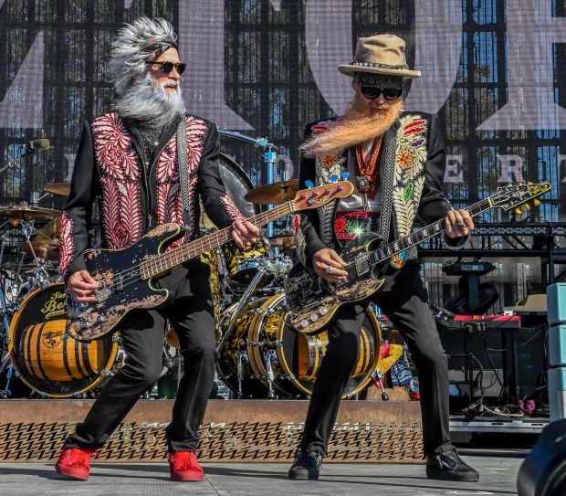 ZZ Top performs on the Low Tide stage during Day...